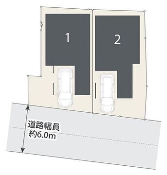 区画図・2号棟