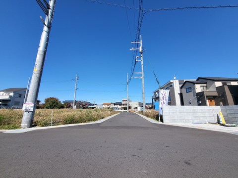 9、10区画から分譲地内