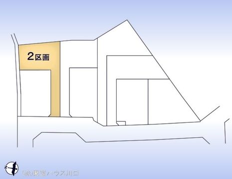 区画図。