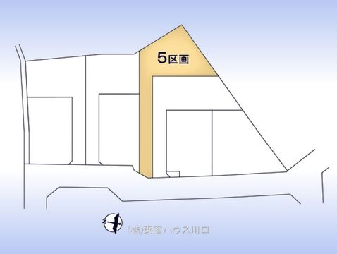 区画図。