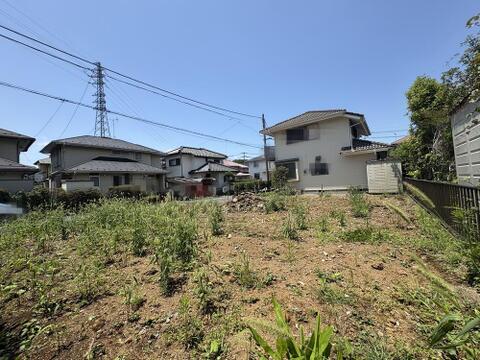 北東側から現地