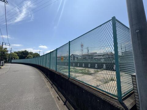 近隣にある貯水池です。