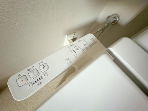 温水洗浄便座操作パネル