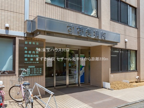 すずき病院 220m