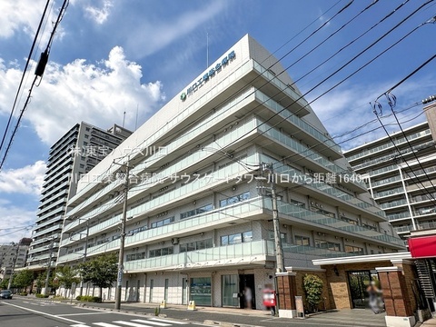 川口工業総合病院 1640m