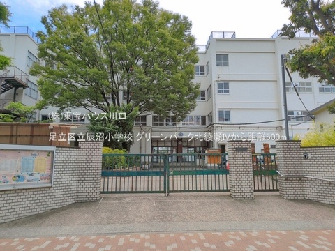 足立区立辰沼小学校 500m