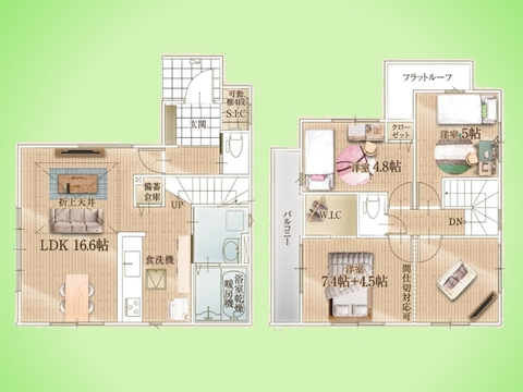 ○間取り図○