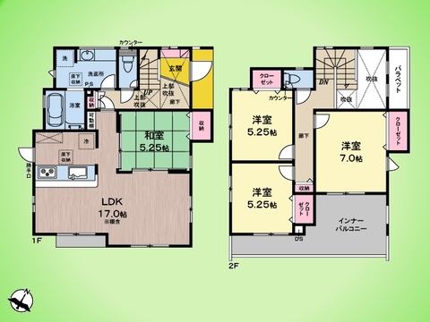○間取り図○