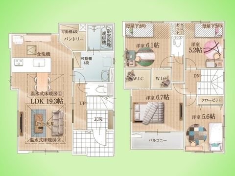 ○間取り図○