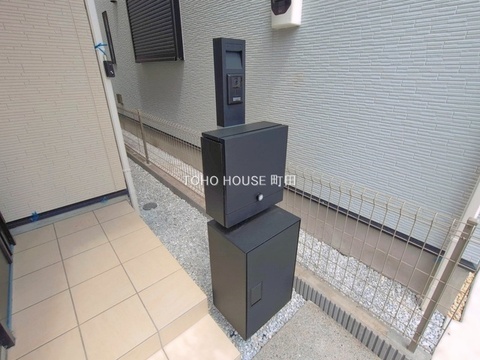 来客が一目でわかるTVモニター付きインターホン付き