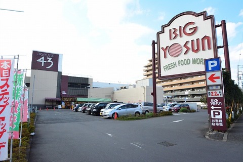 ビッグヨーサン　座間ひばりが丘店　距離約650m