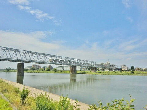 稲田多摩川公園　距離約850m