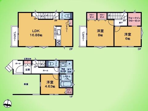 ○間取り図○