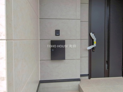 来客が一目でわかるTVモニター付きインターホン付き