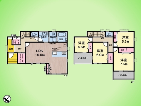 ○間取り図○
