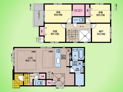 ○間取り図○