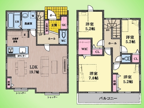 ○間取り図○