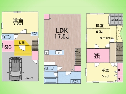 ○間取り図○