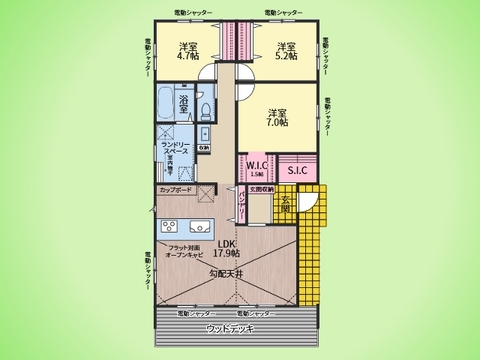 ○間取り図○