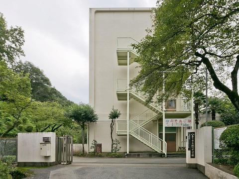 八王子市立浅川中学校　距離約800m