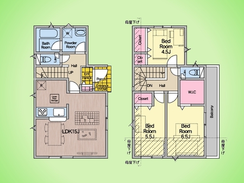 ○間取り図○