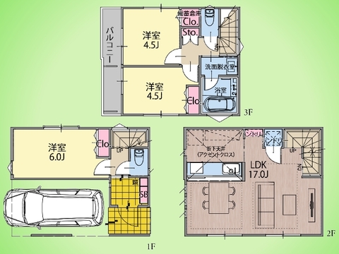 ○間取り図○