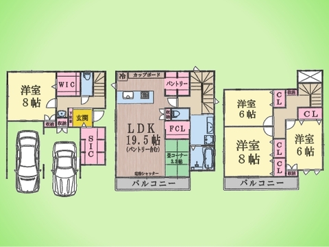 ○間取り図○