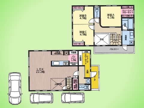 ○間取り図○