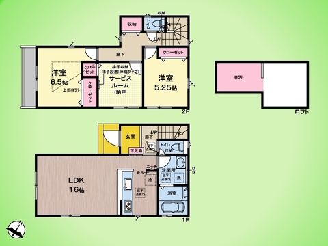 ○間取り図○