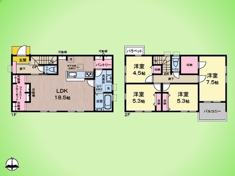 ○間取り図○