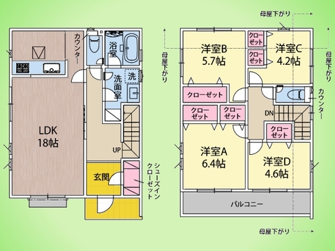 ○間取り図○