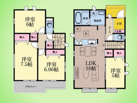 ○間取り図○