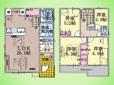 ○間取り図○