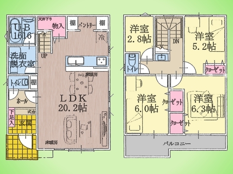 ○間取り図○