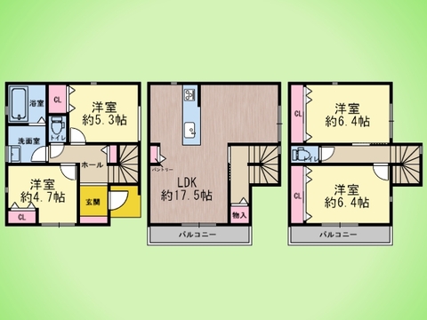 ○間取り図○
