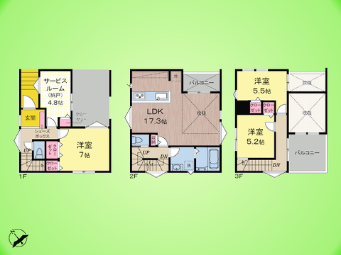 ○間取り図○