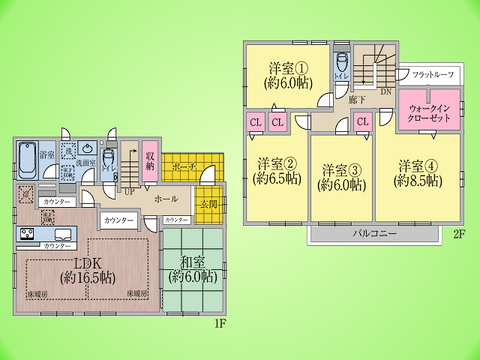 ○間取り図○