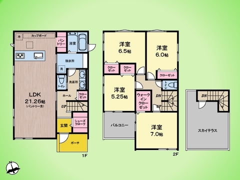○間取り図○
