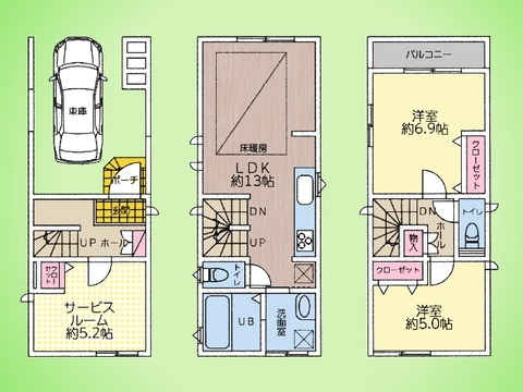 ○間取り図○