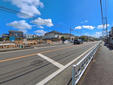 前面道路含む現地