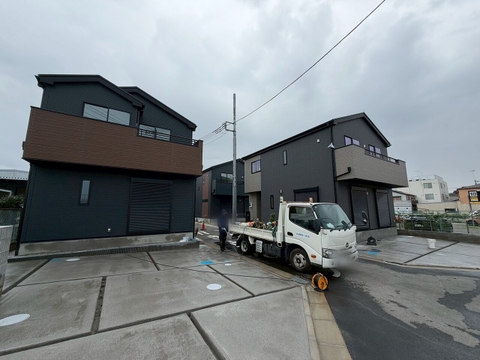 分譲の街並み