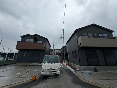 分譲の街並み