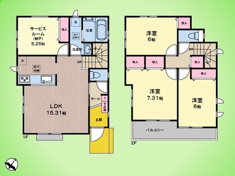 ○間取り図○