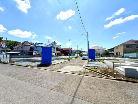 分譲の街並み