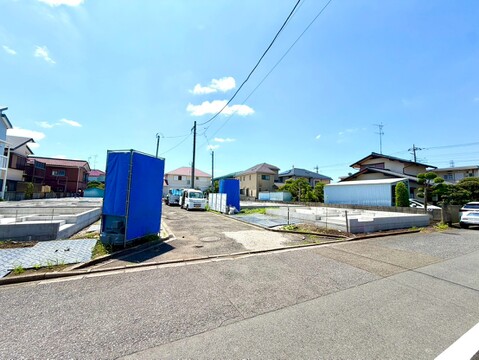 分譲の街並み