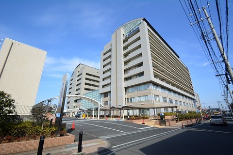 町田市民病院　距離約150m