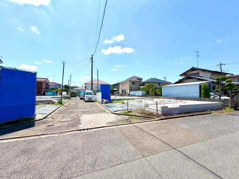 分譲の街並み