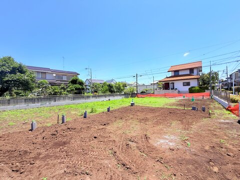 分譲の街並み