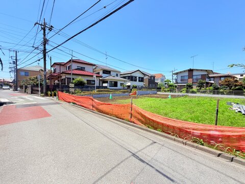 分譲の街並み