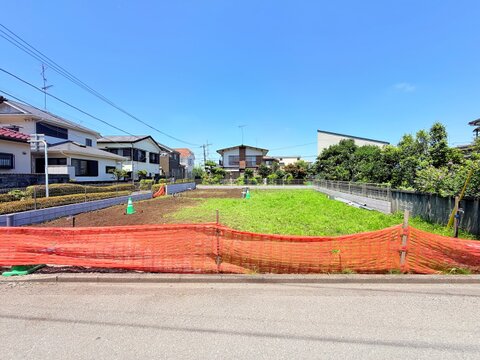 分譲の街並み